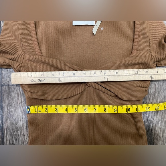 Citizens of Humanity Small Parie‎ Twist Top In Malt Ball NWOT - Picture 10 of 12